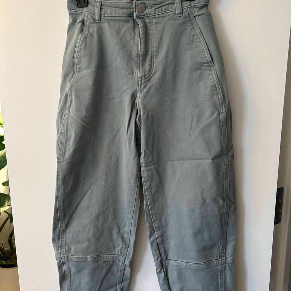 Everlane The Utility Barrel Pant - Dark Teal